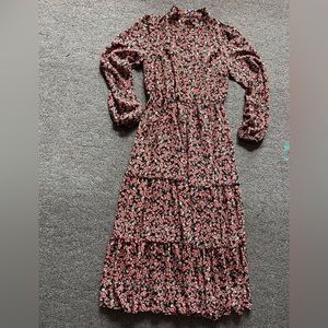 Lost + Wander women’s floral maxi dress size XS.